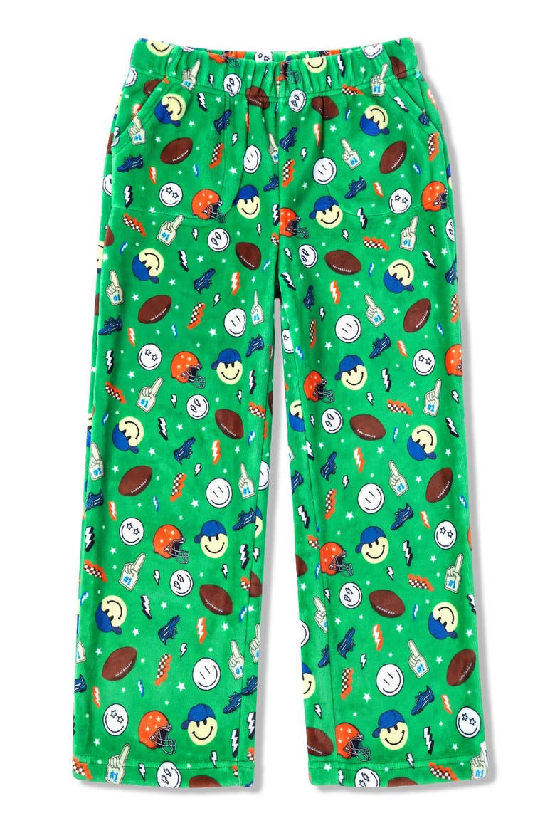 Happy Sports Boys Plush pant, Main, color, Green