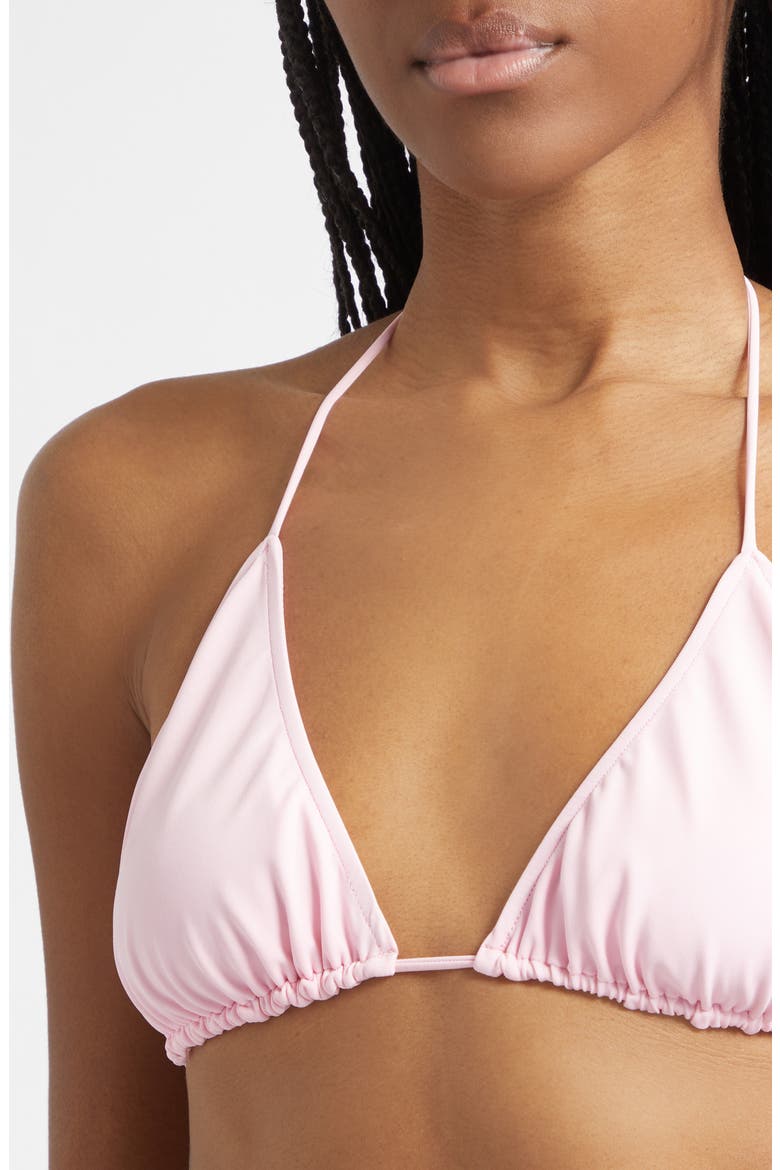 Le Haut de Plage Triangle Bikini Top, Alternate, color, PINK
