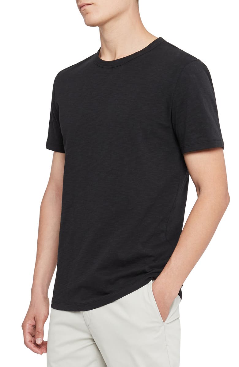 Theory Cosmo Solid Crewneck T-Shirt, Alternate, color, Black