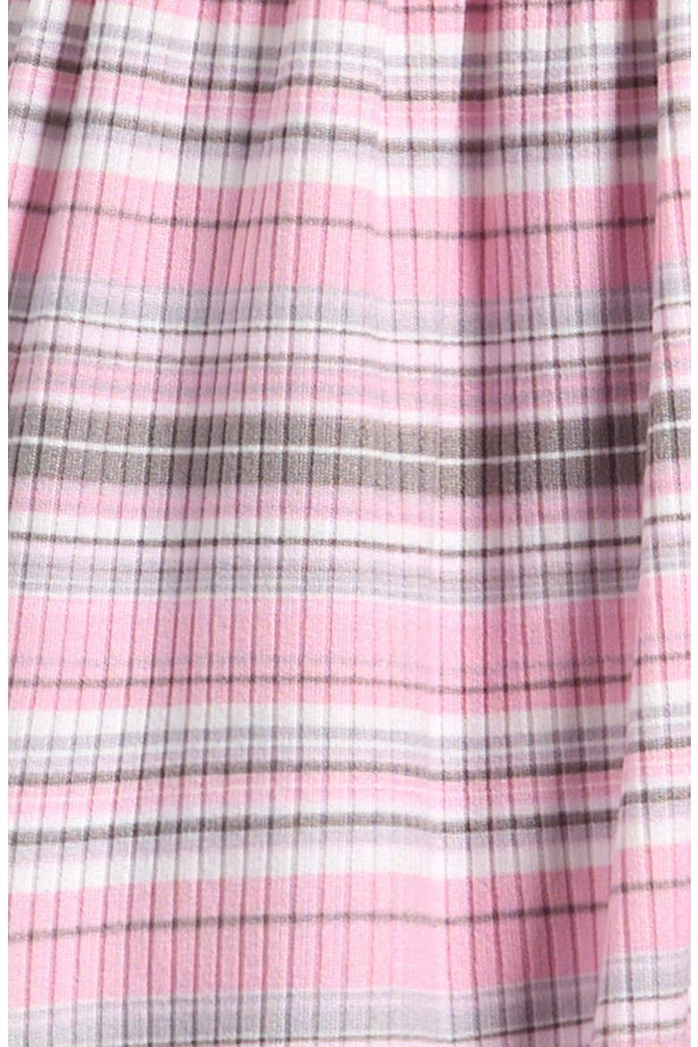 Kids' Stripe Ruched Bodice Dress, Alternate, color, PINK