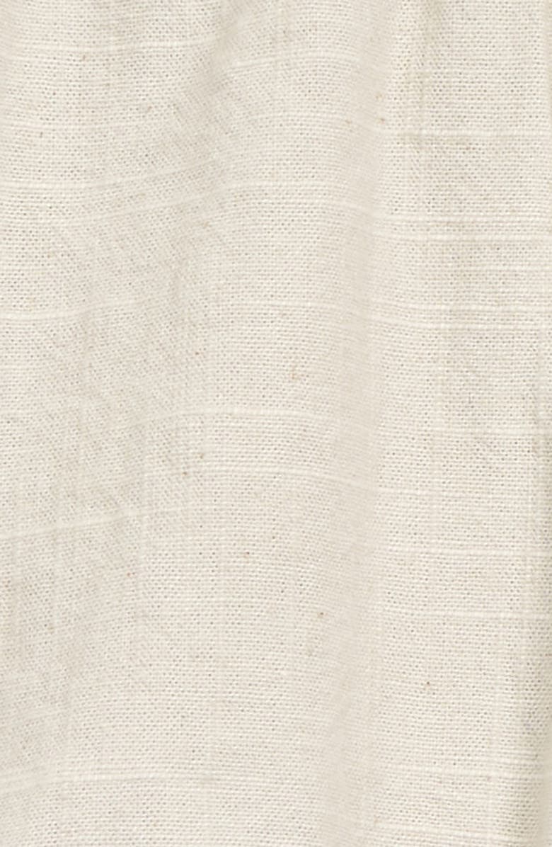 Bonpoint Kids' Nougat Paperbag Waist Cotton Shorts, Alternate, color, 