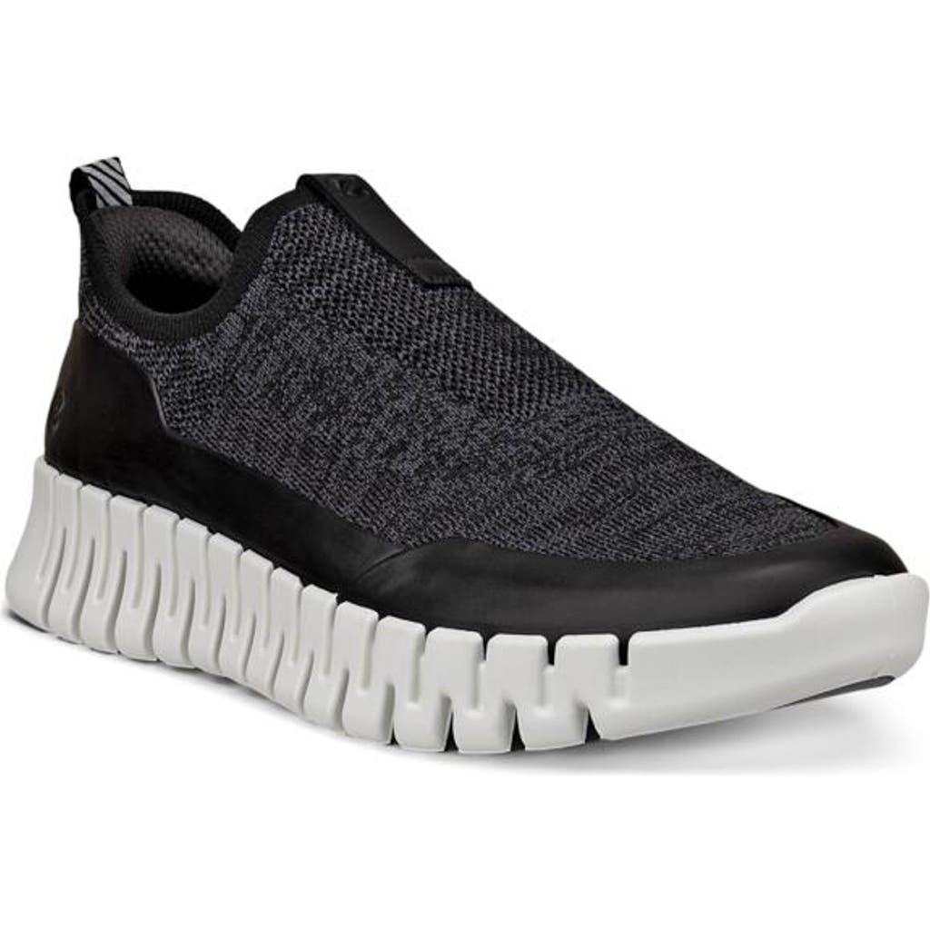 Ecco Gruuv Slip-on Sneaker In Black