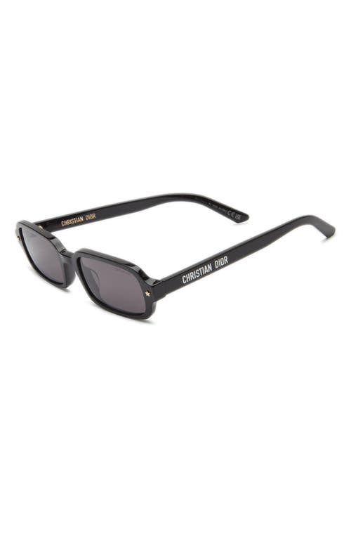 Dior Pacific S3i 52mm Rectangular Sunglasses