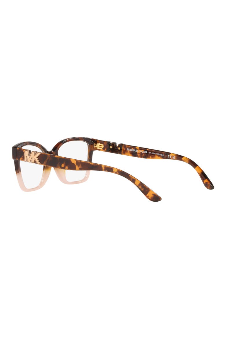 Karlie I 53mm Square Optical Glasses, Alternate, color, PINK