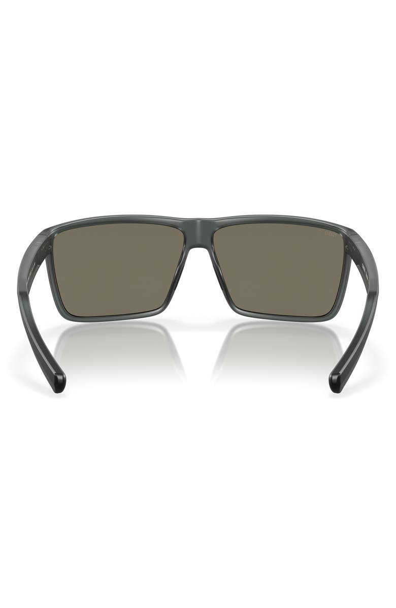 Costa Del Mar Rincon 63mm Polarized Oversize Rectangular Sunglasses, Alternate, color,