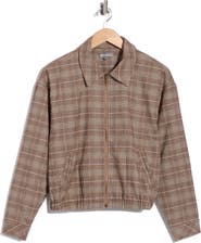Democracy Zip Bubble Hem Jacket