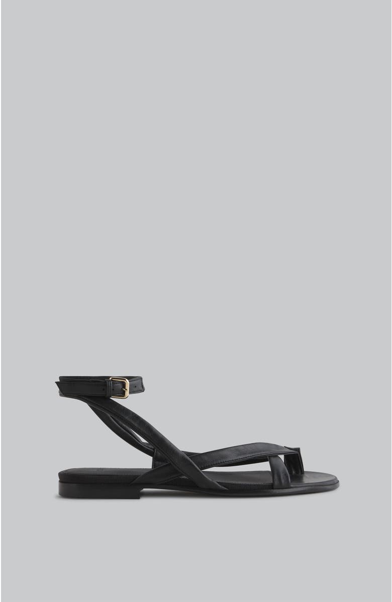 CO Asymmetric Toe Ring Gladiator Sandal, Main, color,