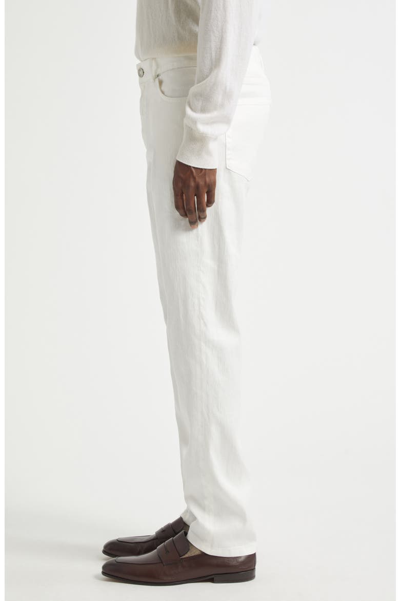 Slim Fit Jeans, Alternate, color, WHITE SLD