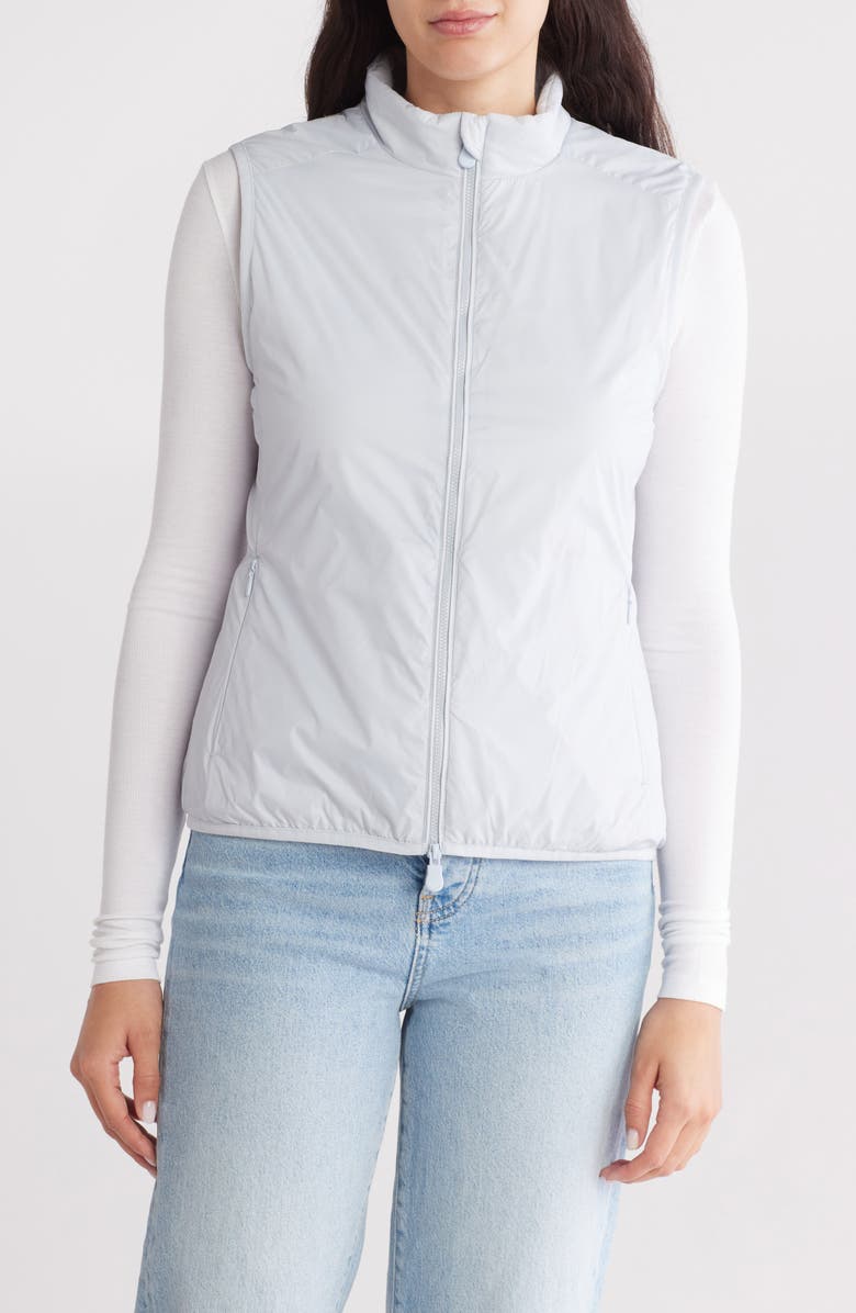 Save The Duck Valentina Water Resistant Insulated Vest, Main, color, Foam