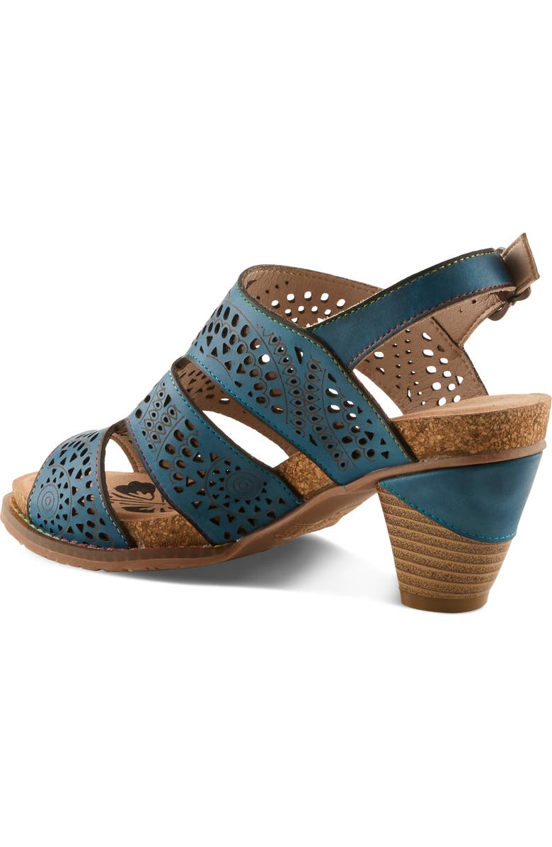 L'Artiste by Spring Step Perfdfection Slingback Sandal, Alternate, color, Blue