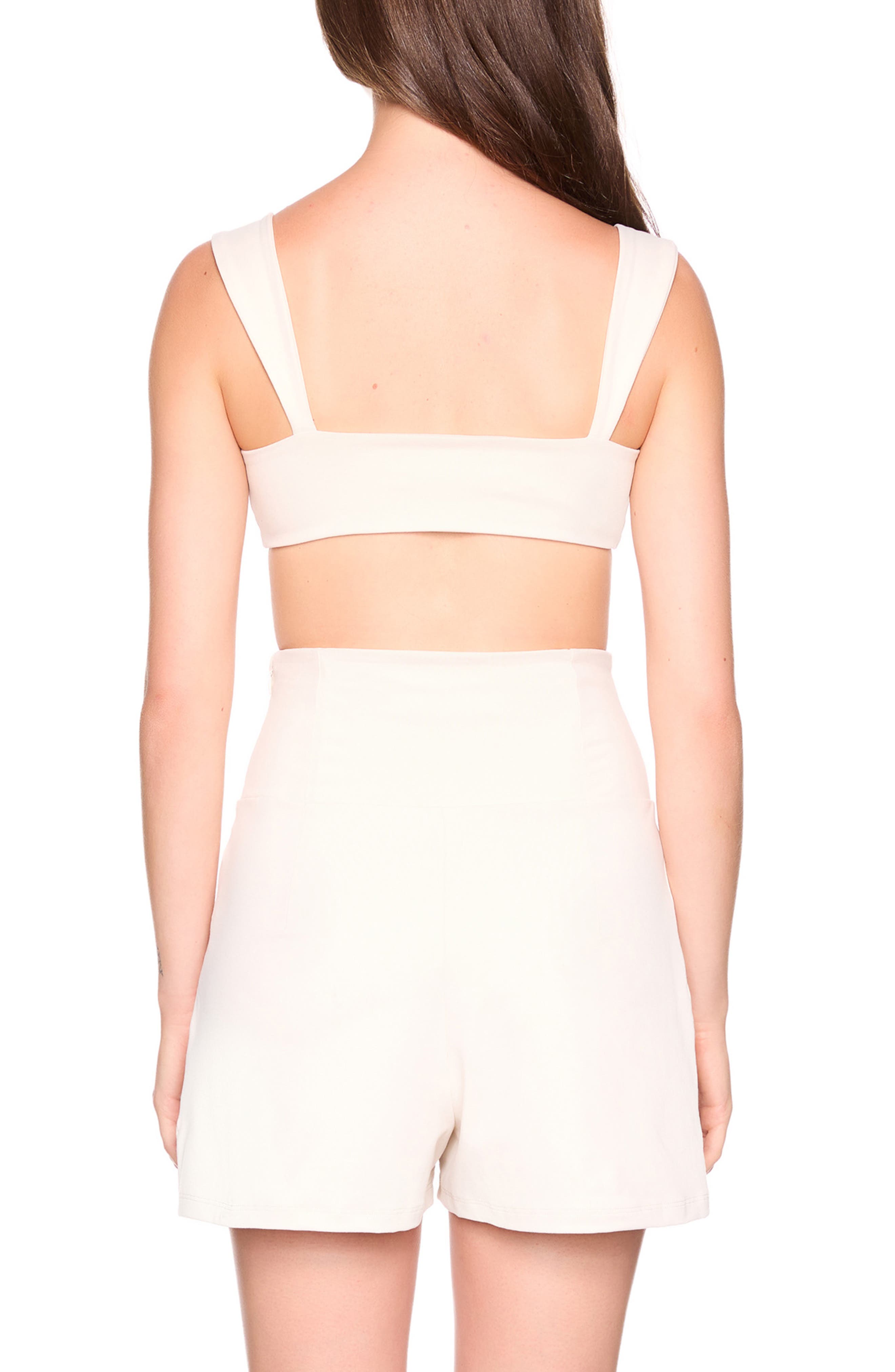 Underwire Micro Crop Top - image 2