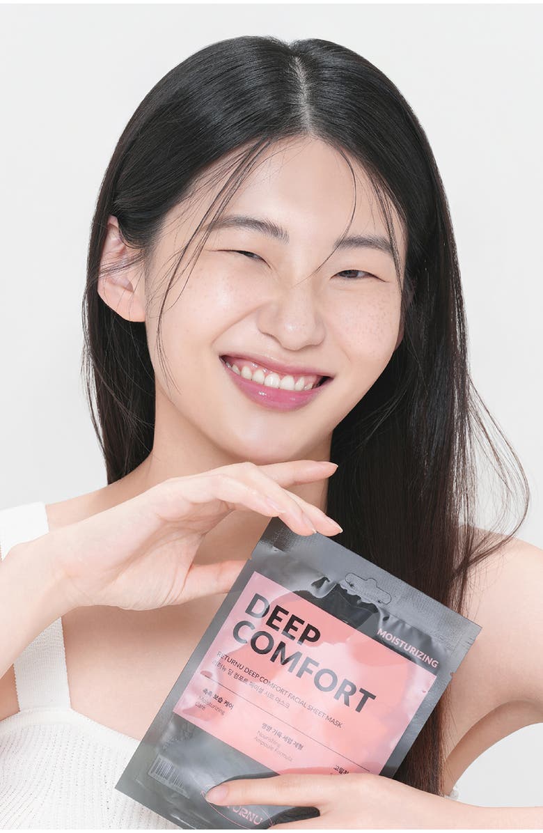 Returnu Deep Comfort Facial Sheet Mask, Alternate, color, 