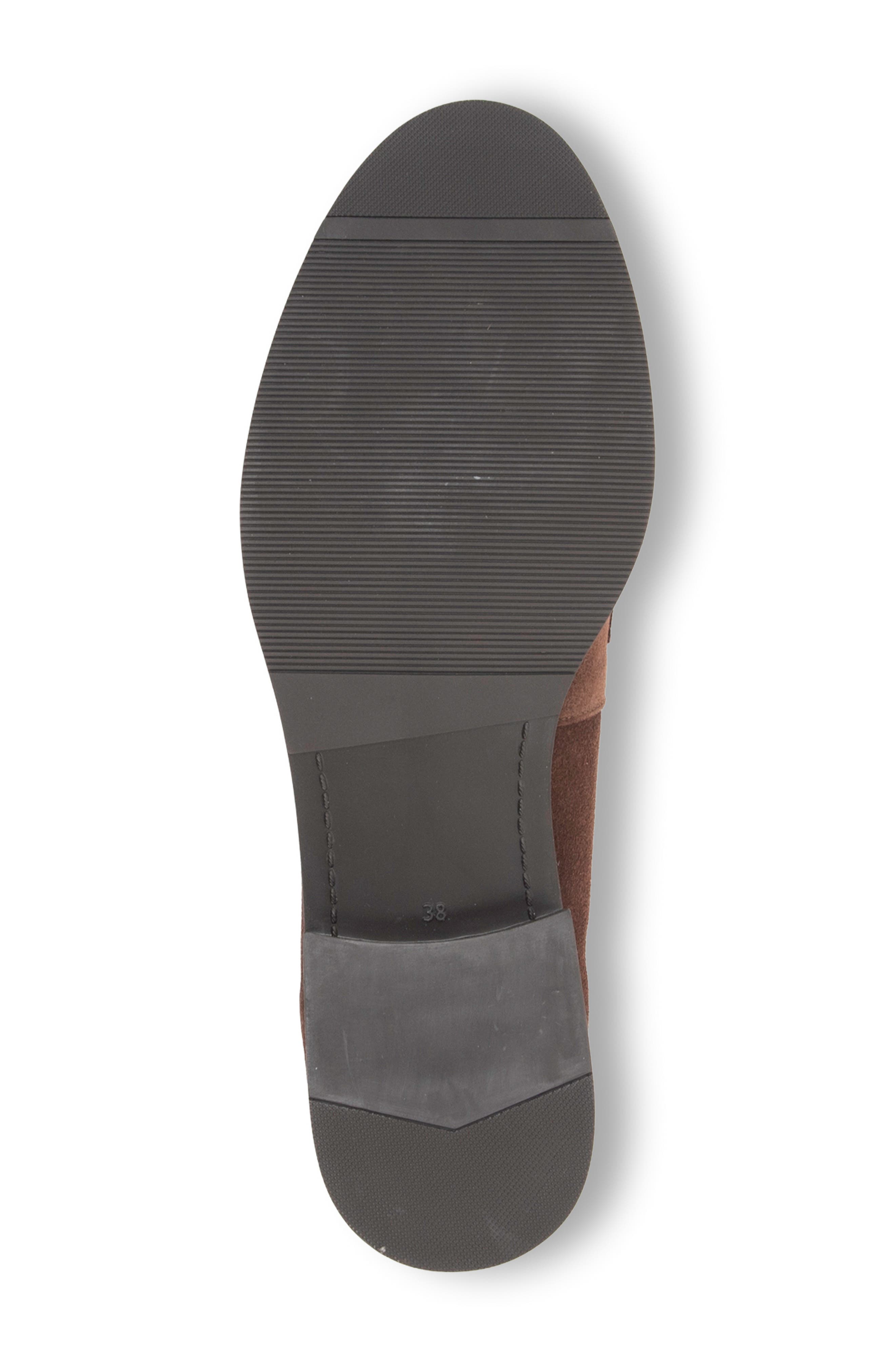 Vivienne Penny Loafer, Alternate, color, CHOCOLATE SUEDE