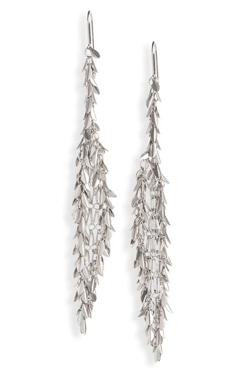 Isabel Marant Mesh Shoulder Duster Drop Earrings, Main, color, 