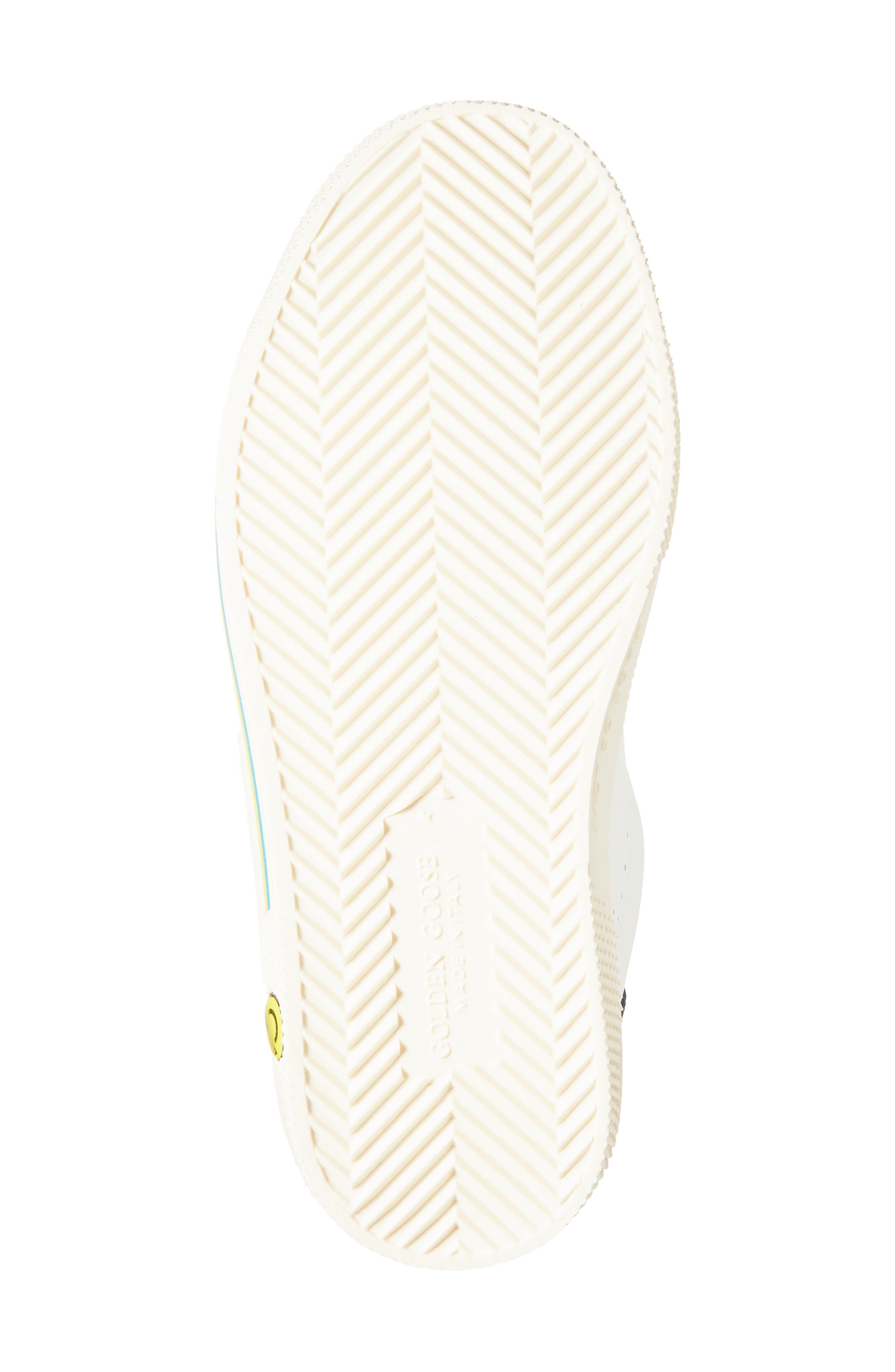 Golden Goose Kids' May School Sneaker, Alternate, color, White/ Light Blue/ Blue