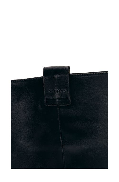 Alohas Sajan Round Toe Boot In Black