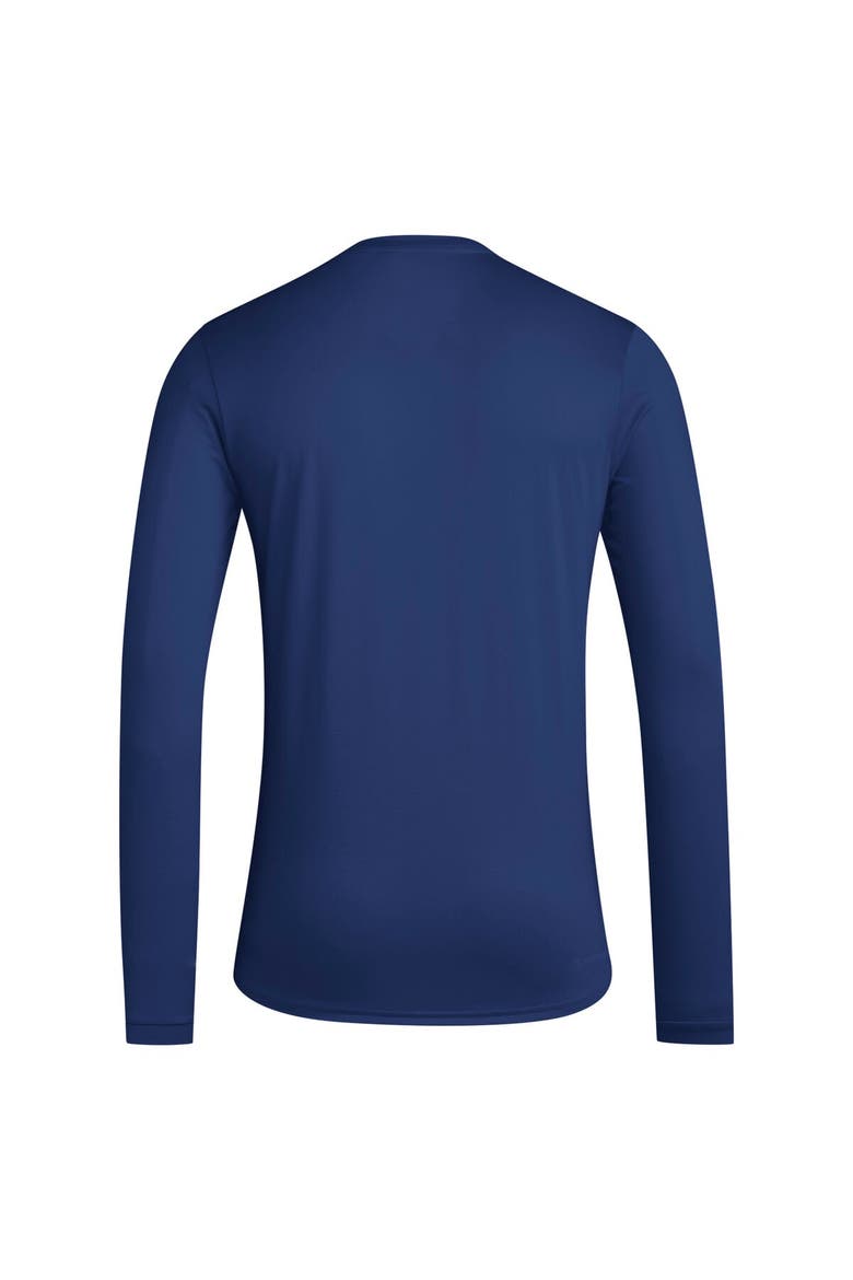 Men's adidas Navy Real Salt Lake 2024 Jersey Hook AEROREADY Long Sleeve T-Shirt, Alternate, color, Navy