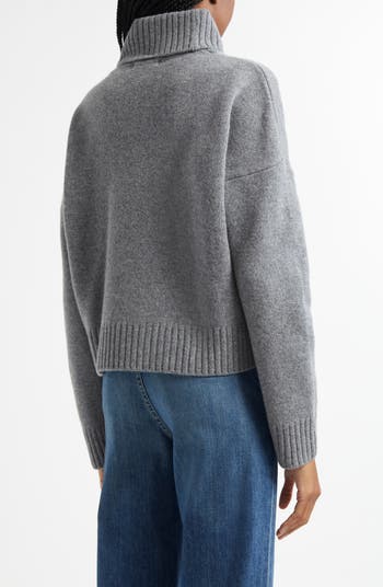 SRC Embroidered Wool Turtleneck Sweater