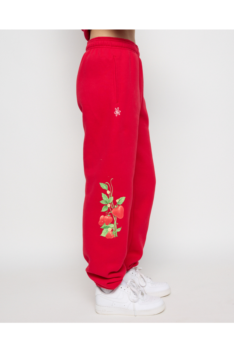 Life Is Sweet Sweatpants, Main, color, RED