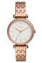 Tillie Three Hand Quartz CZ Bezel Bracelet Watch, 36mm