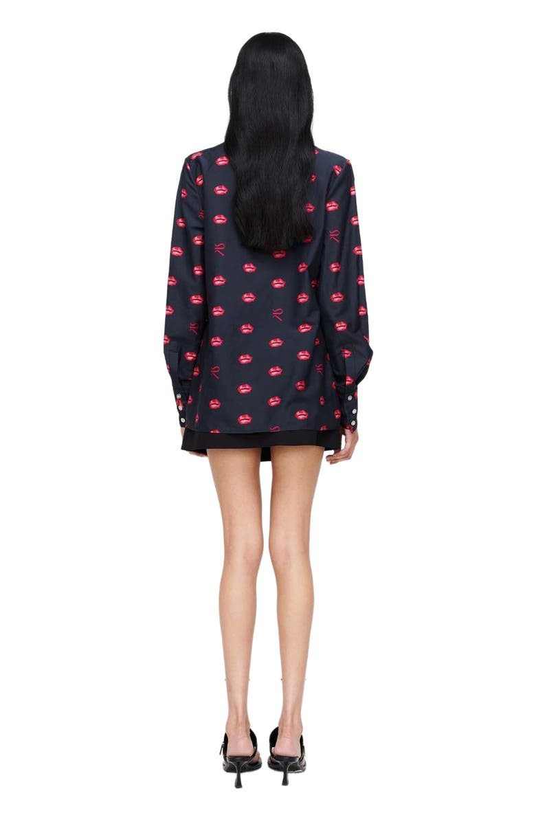 Romy the Brand Evelyn Shirt, Alternate, color, Navy