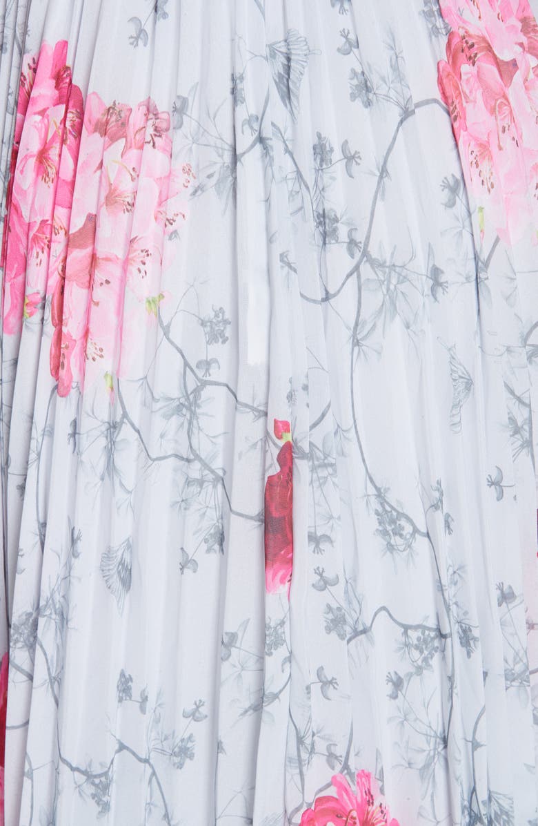 Ted Baker London Babylon Pleat A-Line Dress, Alternate, color, 