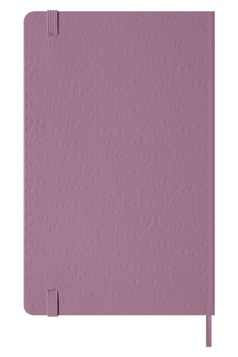Patterned Hardcover Large Notebook, Alternate, color, MAJESTIC PINK