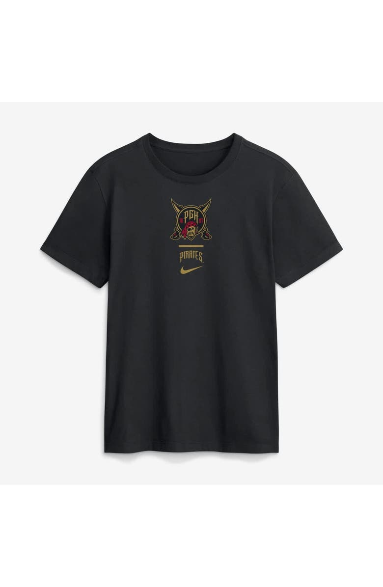 Nike Men's Nike Black Pittsburgh Pirates 2026 City Connect 2-Hit T-Shirt, Alternate, color, Black