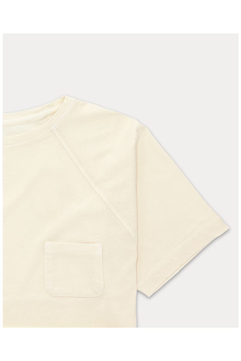 Vermont Raglan Jersey T-Shirt, Alternate, color, Ecru