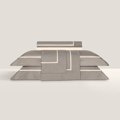 Togas Plaza Duvet Cover In Brown