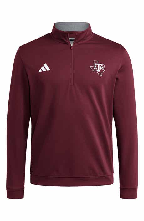 adidas Golf Texas A&M Aggies Quarter Zip Pullover