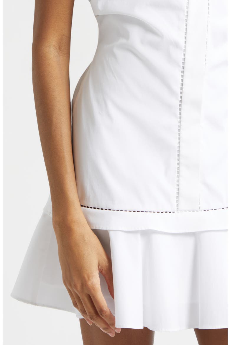 Mia Mini Shirtdress, Alternate, color, WHITE