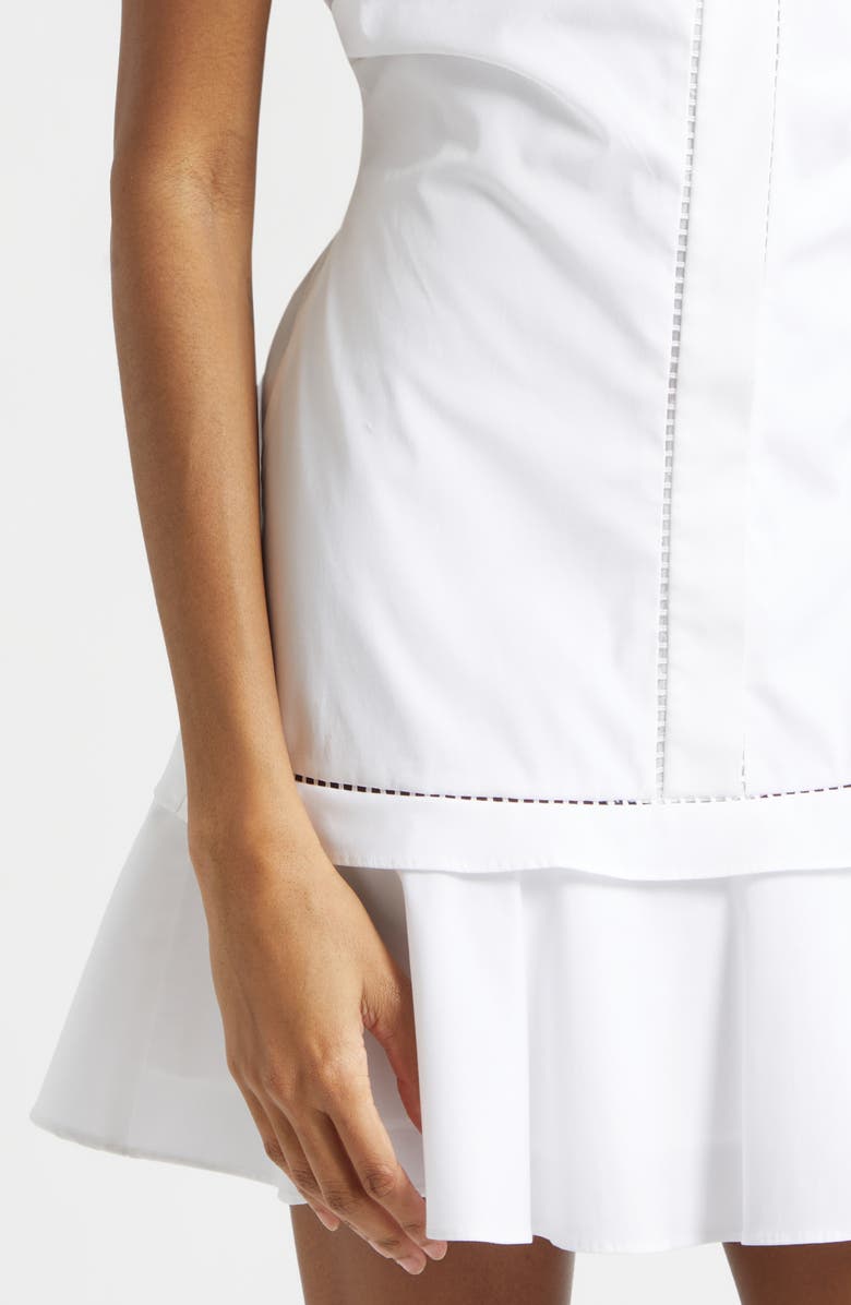 Ramy Brook Mia Mini Shirtdress, Alternate, color, White