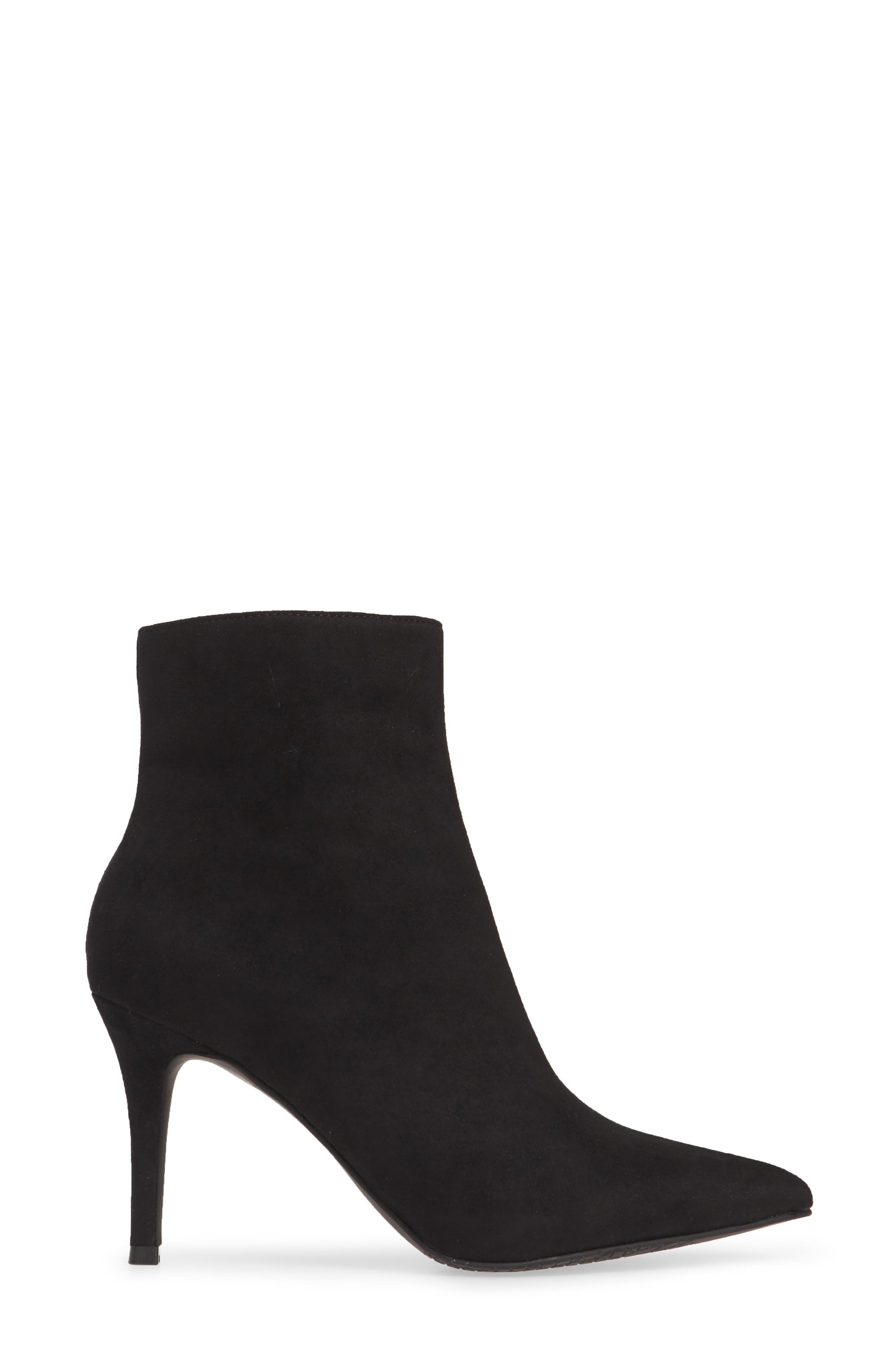 Maisie Bootie, Alternate, color, BLACK FAUX SUEDE