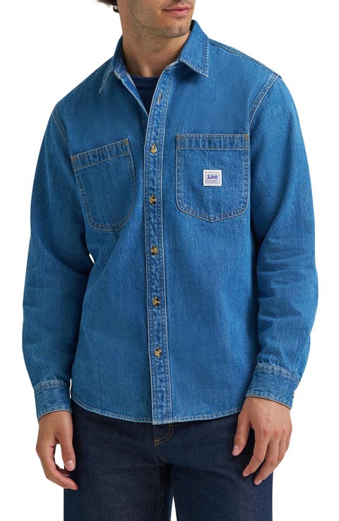 91-J Worker Long Sleeve Button Up Shirt