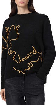 AllSaints Unwind Jumper Crewneck Sweater