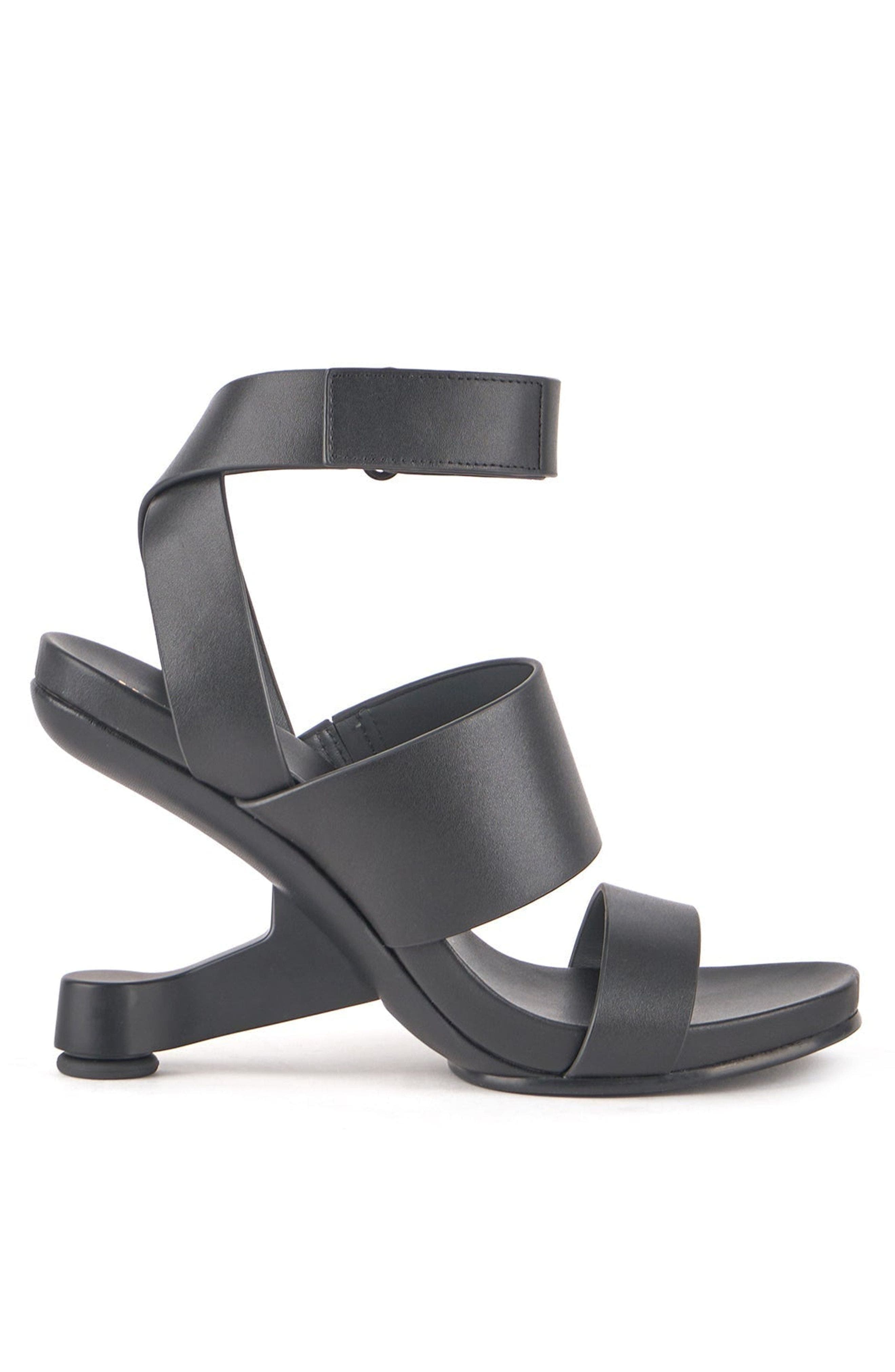 Eamz Hana Sandals, Main, color, Black