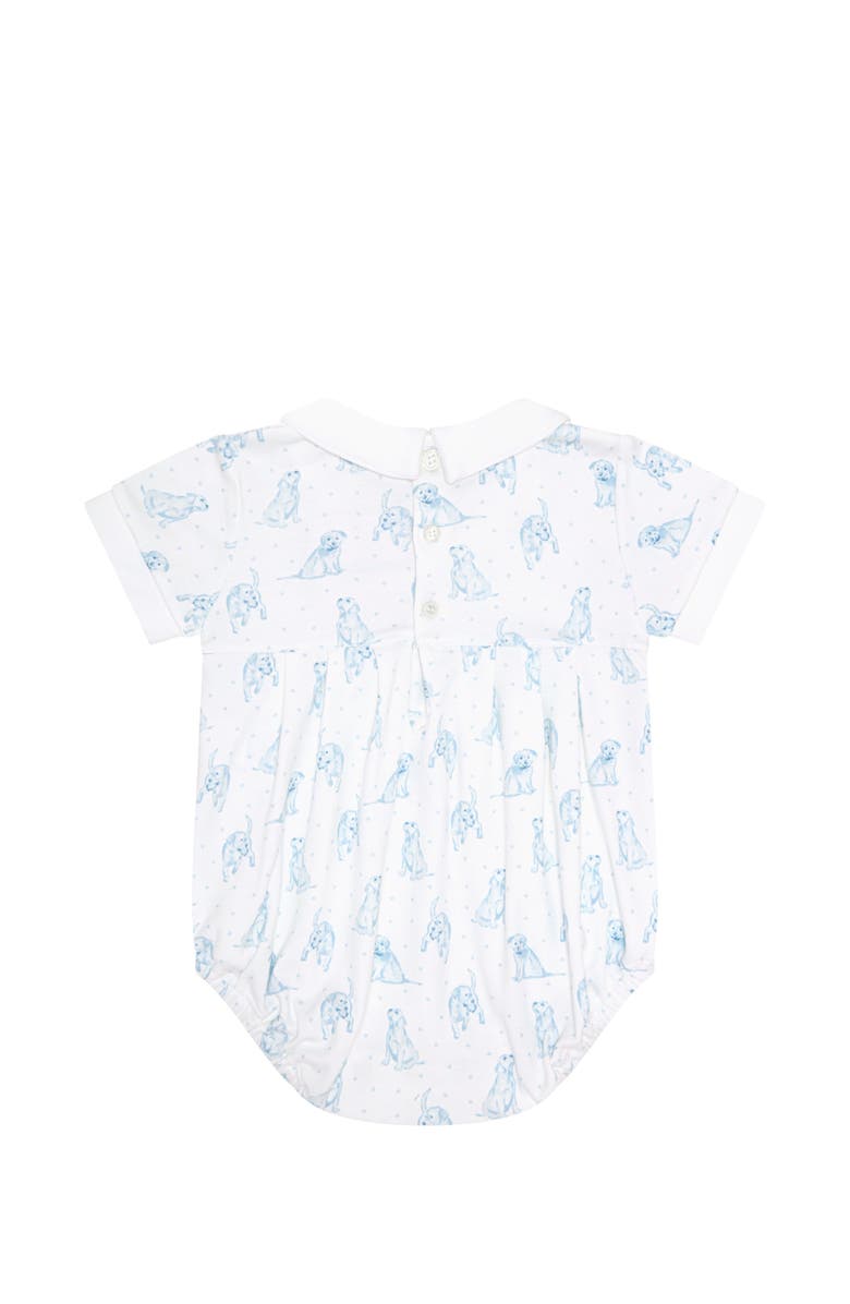 Nellapima Blue Puppy Love Print Bubble - Baby, Alternate, color, Blue