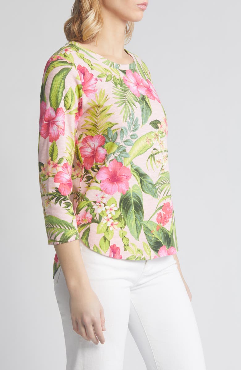 Tommy Bahama Ashby Isles Grand Villa Floral Cotton Top, Alternate, color, 