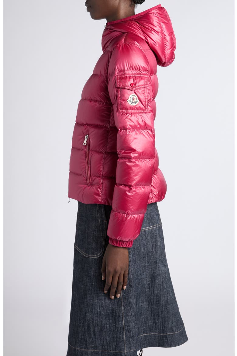 Glesse Down Puffer Jacket, Alternate, color, PINK