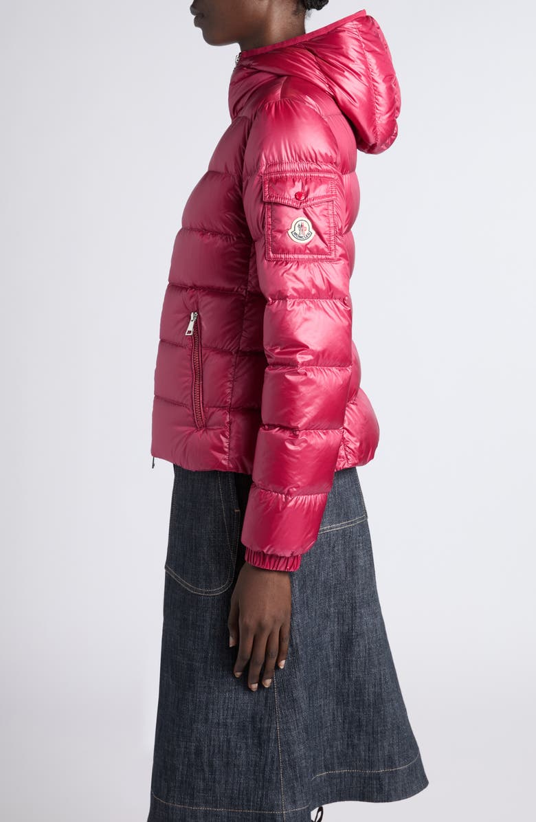 Moncler Glesse Down Puffer Jacket, Alternate, color, Pink