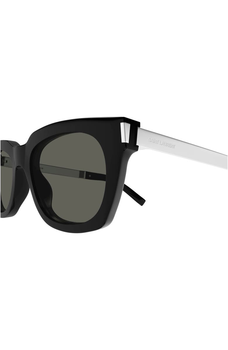 Saint Laurent 51mm Square Sunglasses, Alternate, color,