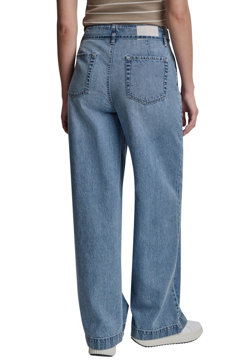 DKNY Jeans Hi Rise Trouser Jeans, Alternate, color, Eden1