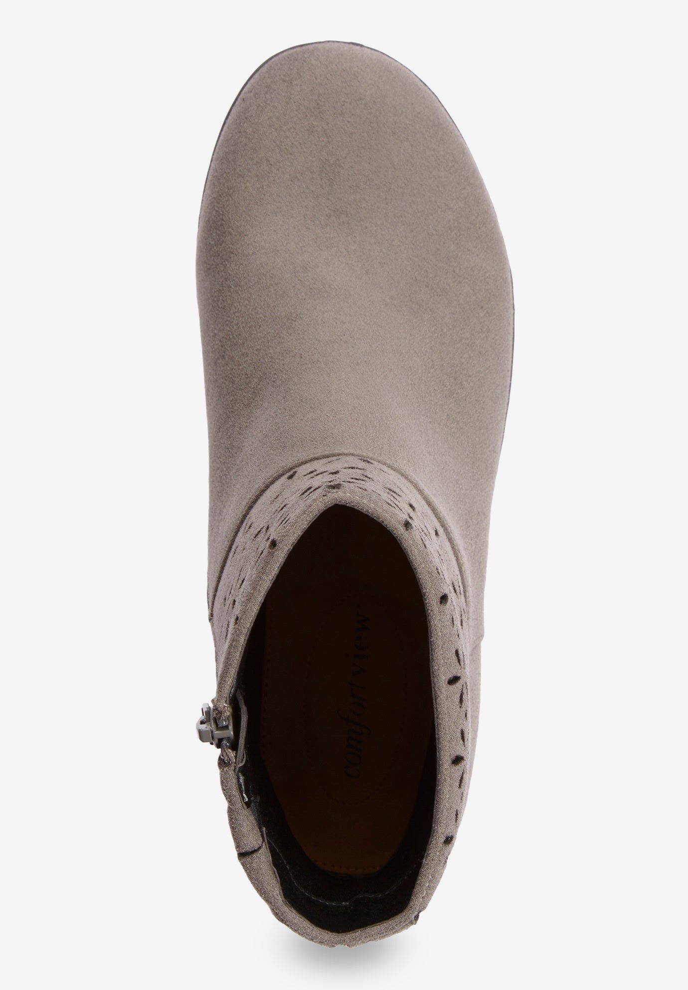 Comfortview The Zenni Bootie, Alternate, color, Black