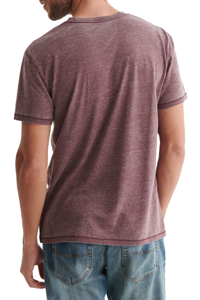 Venice Burnout V-Neck T-Shirt, Alternate, color, PORT ROYAL