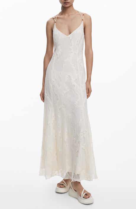 Desigual Devoré Lace Maxi Dress