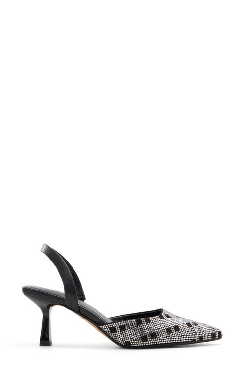 Aldo Brizza Slingback Pointed Toe Pump In Black