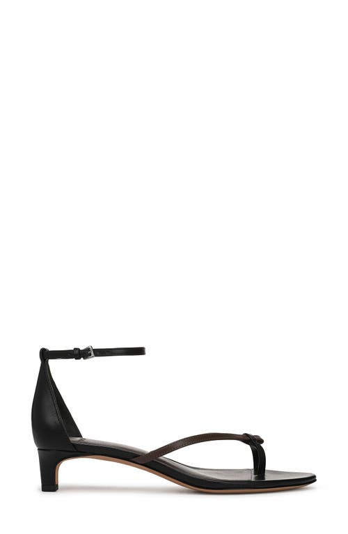 Vince Siri Ankle Strap Kitten Heel Sandal