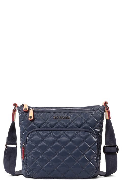 Metro Scout Deluxe Quilted Nylon Crossbody Bag
