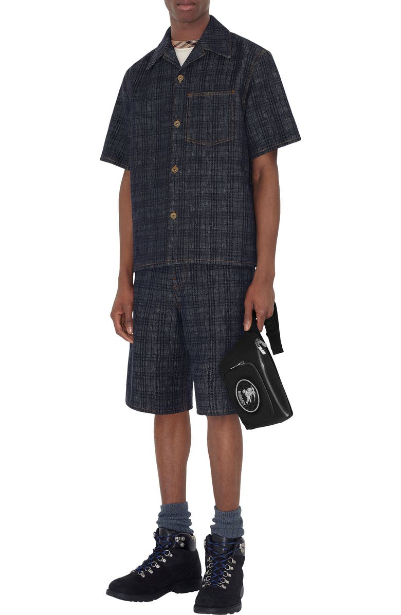 Burberry Small Orkney Belt Bag, Alternate, color, Black